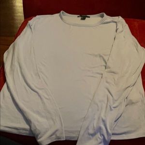 Baby blue long sleeve shirt